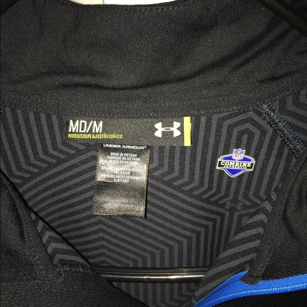 UNDER ARMOUR NFL Combine ColdGear Infrared 1/4 Zip - Picture 5 of 6